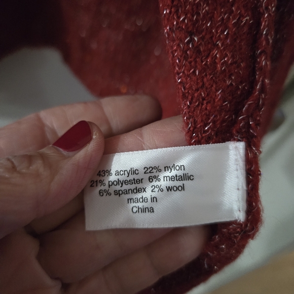 14/16 Lane Bryant sweater cardigan - Picture 3 of 4